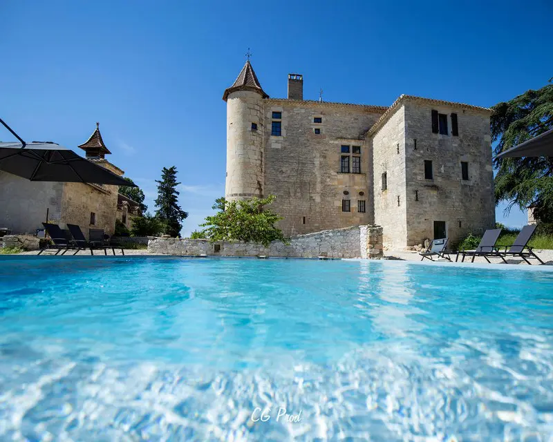 Château de Belmont-Sainte-Foi - Logeren bij Belgen in Frankrijk